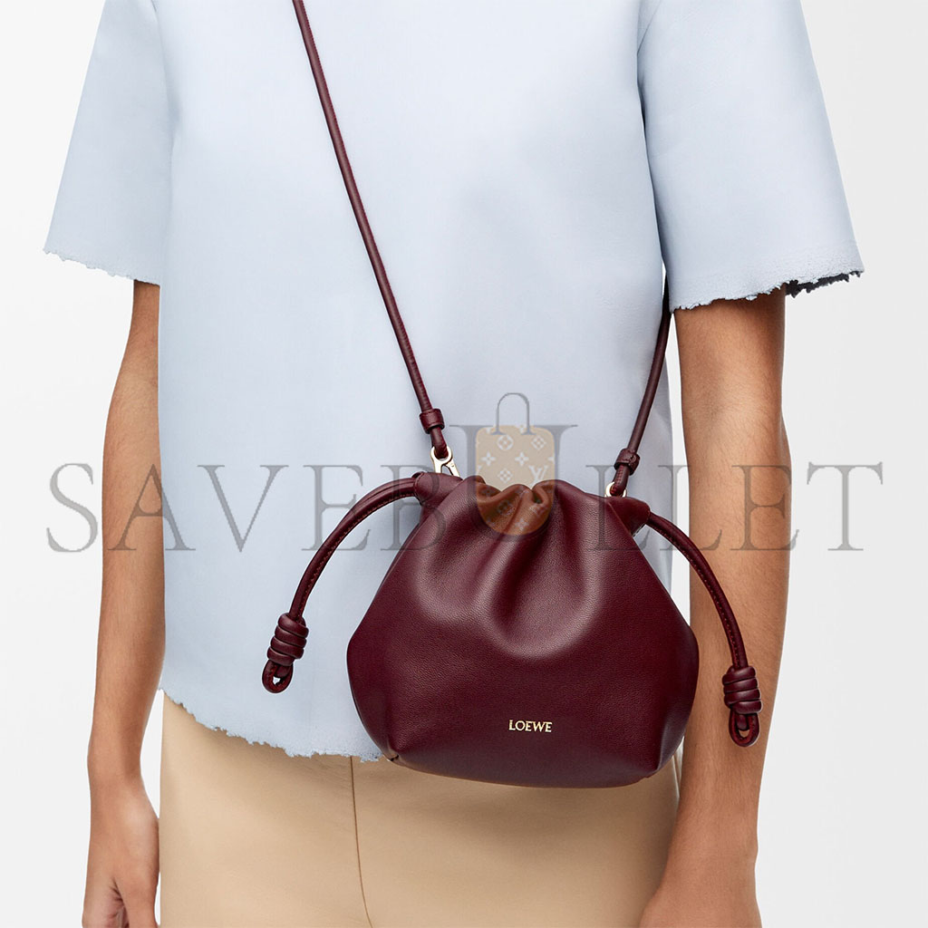 l*ew* mini flamenco purse bag in mellow nappa lambskin 0010976835 (23*17*5.5cm)